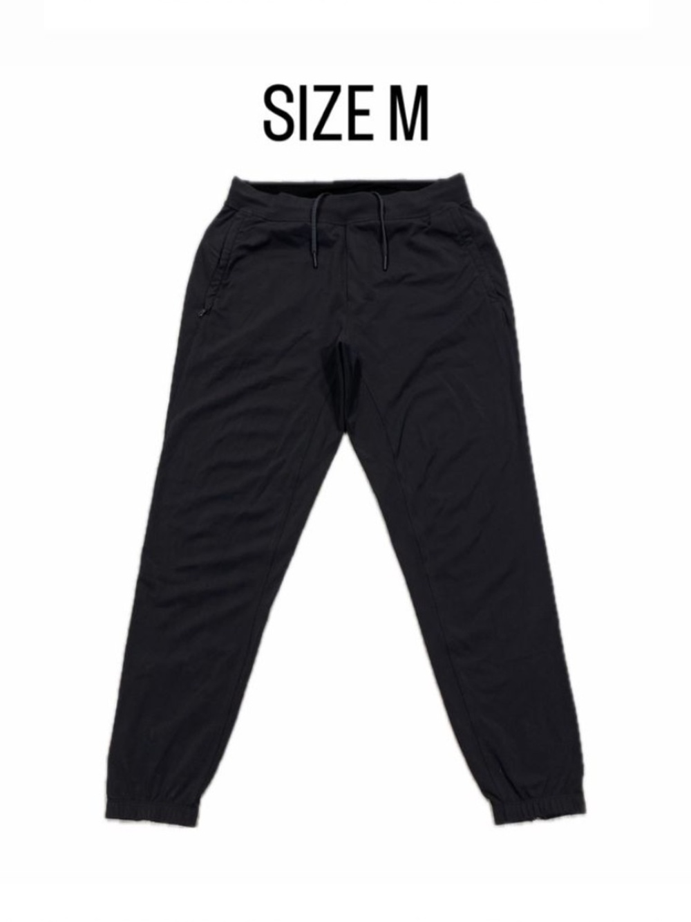 Lululemon Men's Black Surge Joggers Sweatpants Size Medium.